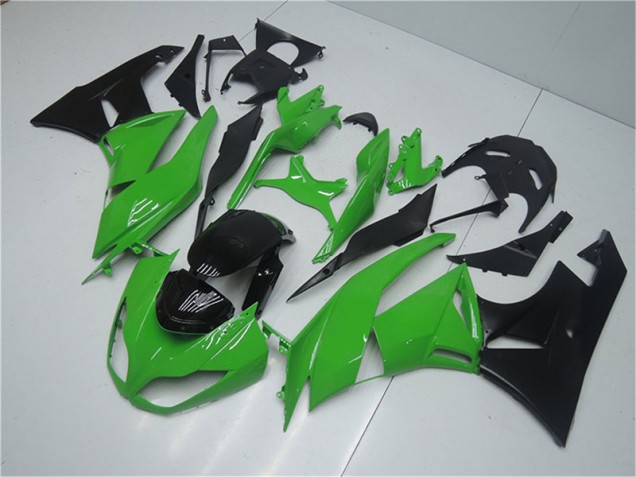 Carrosserie Moto Kawasaki ZX6R 09-12 - Vert Noir Carrosserie Moto Kawasaki ZX6R 09-12 - Vert Noir