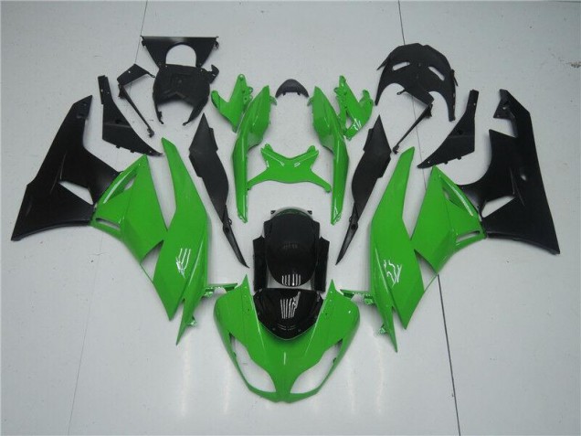Carrosserie Moto Kawasaki ZX6R 09-12 - Vert Noir Carrosserie Moto Kawasaki ZX6R 09-12 - Vert Noir