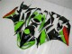 Carénage Moto Kawasaki ZX6R 09-12 - Noir Vert Rouge Carénage Moto Kawasaki ZX6R 09-12 - Noir Vert Rouge