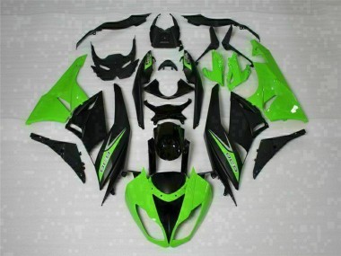 Carénage Moto Kawasaki ZX6R 09-12 - Noir Vert 636 Bon Marché