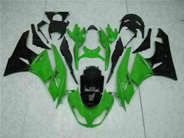 Carénage Moto Kawasaki ZX6R 09-12 - Noir Vert Carénage Moto Kawasaki ZX6R 09-12 - Noir Vert
