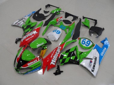 Carénage Moto Kawasaki ZX6R 09-12 - Motocard Bon Marché