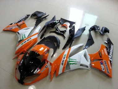 Carénage Moto Kawasaki ZX6R 09-12 - Orange Monster Bon Marché