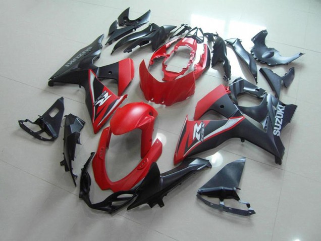 Carénage Moto Suzuki GSXR 1000 K9 09-16 - Matte Rouge Noir Carénage Moto Suzuki GSXR 1000 K9 09-16 - Matte Rouge Noir