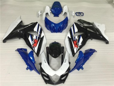 Carénages Moto Suzuki GSXR 1000 K9 09-16 - Blanc Bleu Noir Bon Marché