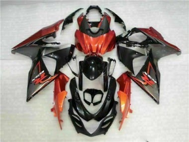 Carrosserie Moto Suzuki GSXR 1000 K9 09-16 - Brun Noir Bon Marché