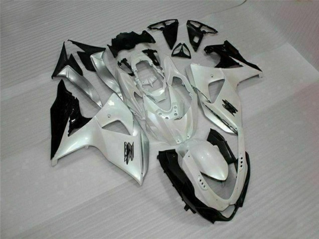 Carénages Moto Suzuki GSXR 1000 K9 09-16 - Blanc Noir Carénages Moto Suzuki GSXR 1000 K9 09-16 - Blanc Noir