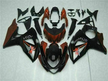 Carénages Moto Suzuki GSXR 1000 K9 09-16 - Brun Noir Bon Marché