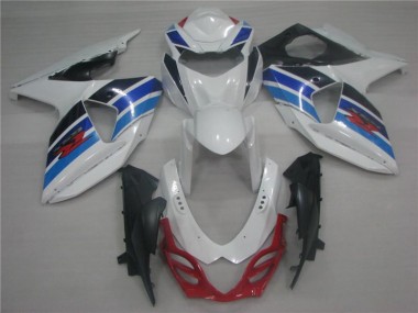 Carénage Moto Suzuki GSXR 1000 K9 09-16 - Blanc Bleu Bon Marché