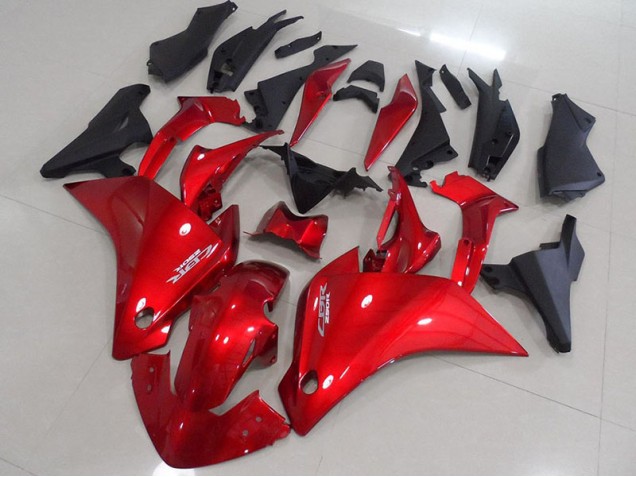 Carénage Moto Honda CBR 250 RR 11-13 - Rouge Noir Mat Carénage Moto Honda CBR 250 RR 11-13 - Rouge Noir Mat
