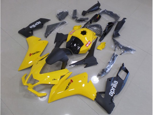 Carénage Moto Aprilia RS4 50 125 11-18 - Jaune Noir Carénage Moto Aprilia RS4 50 125 11-18 - Jaune Noir