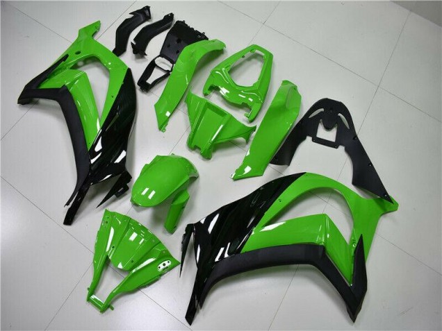 Carrosserie Moto Kawasaki ZX10R 11-15 - Vert Noir Carrosserie Moto Kawasaki ZX10R 11-15 - Vert Noir