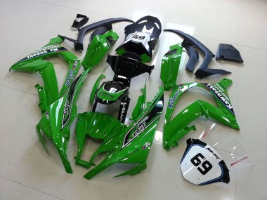 Carénage Moto Kawasaki ZX10R 11-15 - Vert Bon Marché