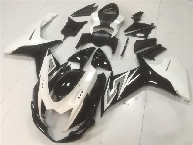 Carénages Moto Suzuki GSXR 600 / 750 K11 11-24 - Noir Blanc