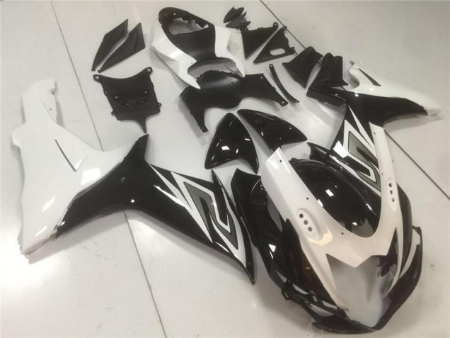Carénages Moto Suzuki GSXR 600 / 750 K11 11-24 - Noir Blanc