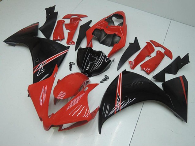 Carénage Moto Yamaha R1 12-14 - Rouge Noir Carénage Moto Yamaha R1 12-14 - Rouge Noir
