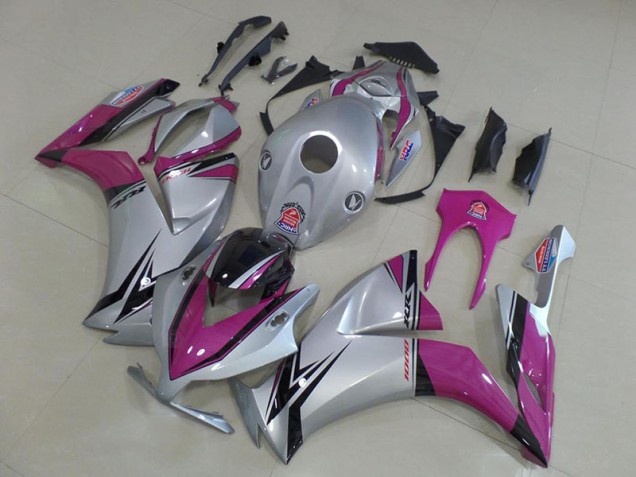 Carénage Moto Honda CBR 1000 RR 12-16 - Argent Rose Carénage Moto Honda CBR 1000 RR 12-16 - Argent Rose