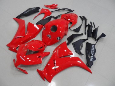 Carénage Moto Honda CBR 1000 RR 12-16 - Rouge et Noir Mat Bon Marché