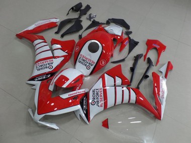 Carénage Moto Honda CBR 1000 RR 12-16 - Rouge avec Blanc Wing Bon Marché
