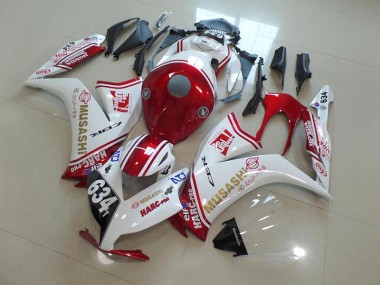 Carénage Moto Honda CBR 1000 RR 12-16 - Rouge Musashi Bon Marché