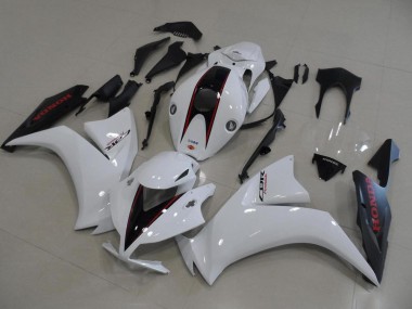 Carénage Moto Honda CBR 1000 RR 12-16 - Blanc et Noir Mat Style OEM Bon Marché