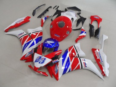 Carénage Moto Honda CBR 1000 RR 12-16 - Rouge Blanc Bleu HRC 23 Bon Marché