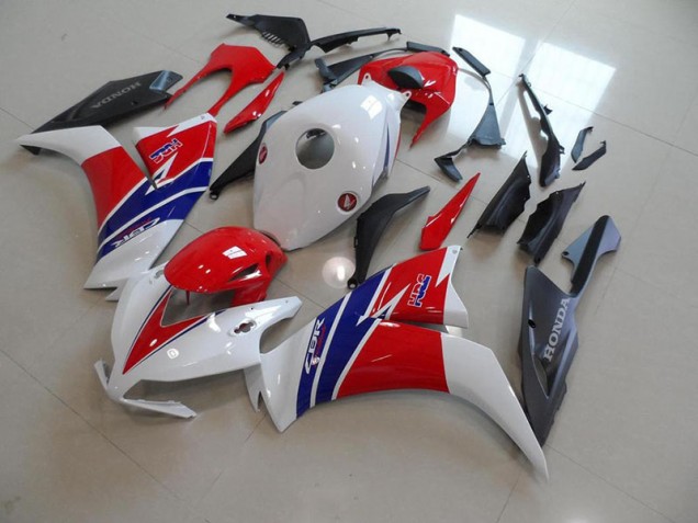 Carénage Moto Honda CBR 1000 RR 12-16 - Blanc Rouge Noir Mat TT Legend Carénage Moto Honda CBR 1000 RR 12-16 - Blanc Rouge Noir Mat TT Legend