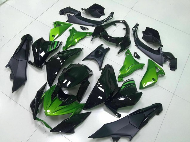 Carénage Moto Kawasaki Z800 13-16 - Vert Noir Carénage Moto Kawasaki Z800 13-16 - Vert Noir