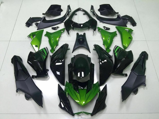 Carénage Moto Kawasaki Z800 13-16 - Vert Noir Carénage Moto Kawasaki Z800 13-16 - Vert Noir