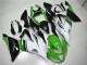 Carénage Moto Kawasaki ZX6R 13-18 - Vert Blanc Noir Carénage Moto Kawasaki ZX6R 13-18 - Vert Blanc Noir