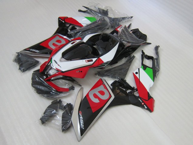 Carrosserie Moto Aprilia RSV4 09-15 - Noir Rouge Carrosserie Moto Aprilia RSV4 09-15 - Noir Rouge