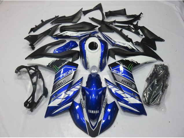 Carénage Moto Yamaha R3 15-22 - Monster Bleu Carénage Moto Yamaha R3 15-22 - Monster Bleu