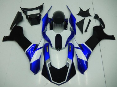 Carénages Moto Yamaha R1 15-19 - Noir Bleu Bon Marché