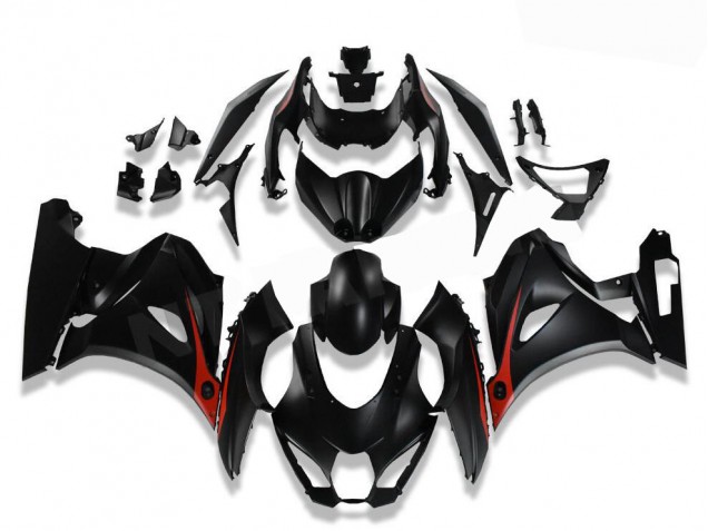 Carénages Moto Suzuki GSXR 1000 17-23 - Noir Rouge Carénages Moto Suzuki GSXR 1000 17-23 - Noir Rouge