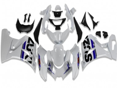 Carénage Moto Suzuki GSXR 1000 17-23 - Blanc Bleu Bon Marché